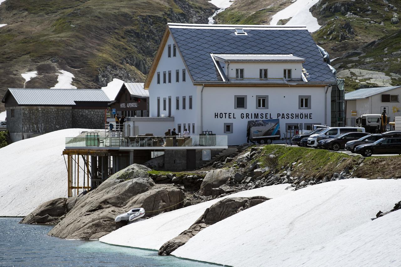 Hotel Grimsel Passhoehe Oberwald Exterior foto