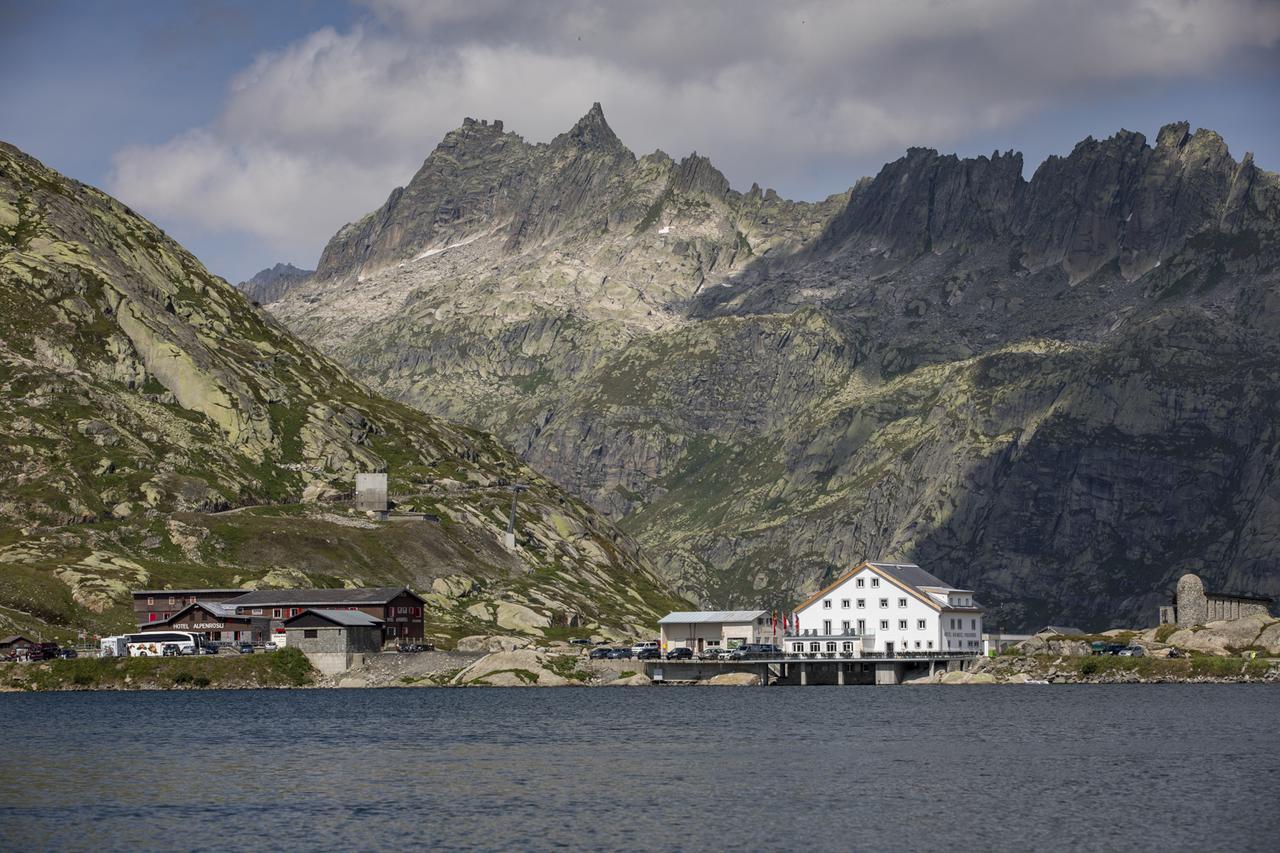 Hotel Grimsel Passhoehe Oberwald Exterior foto