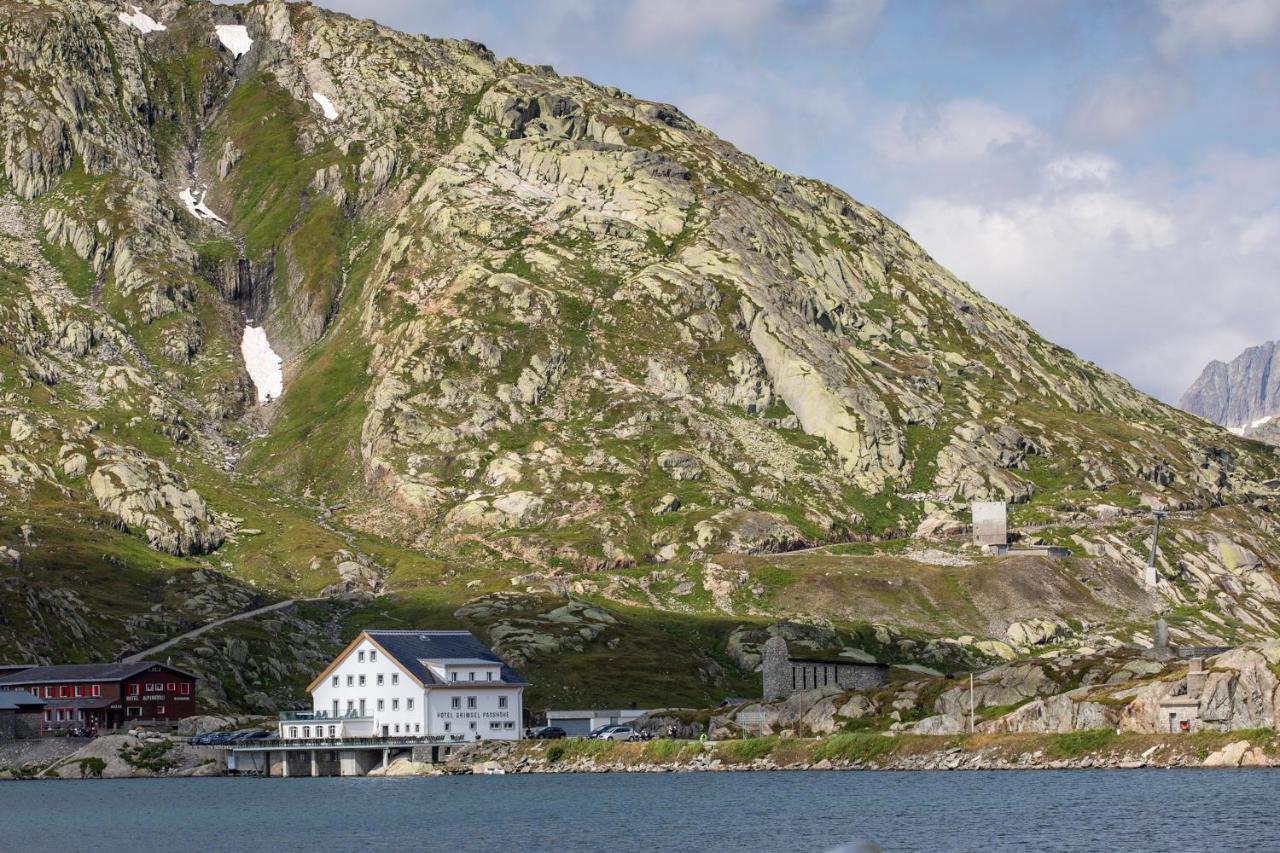 Hotel Grimsel Passhoehe Oberwald Exterior foto
