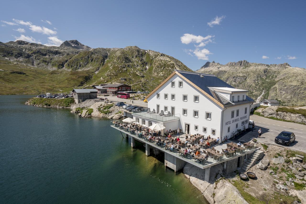 Hotel Grimsel Passhoehe Oberwald Exterior foto